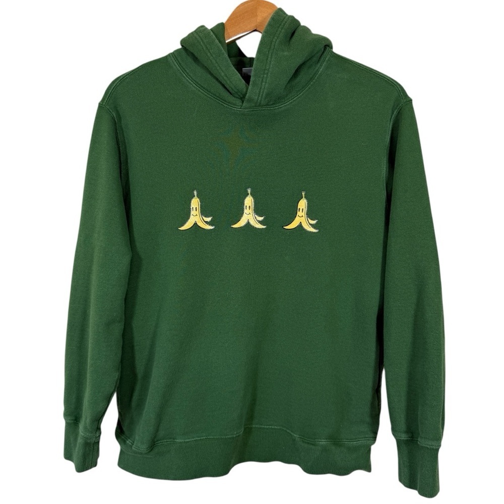 UNIQLO Kids Green Banana Hoodie Jacket Size 13